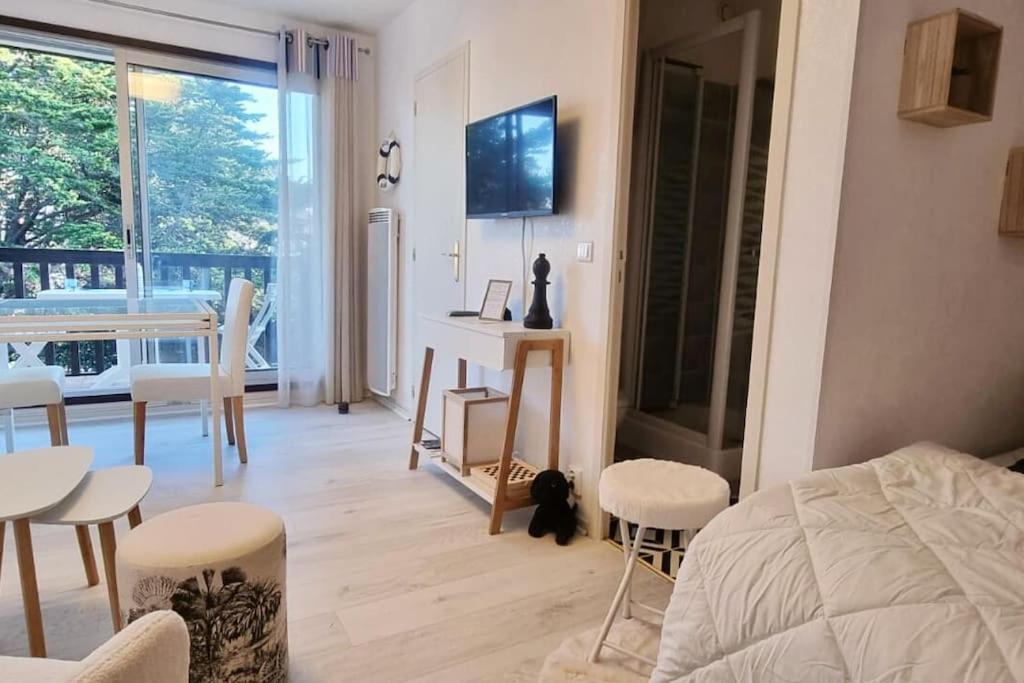 Studio Front De Mer Merville-Franceville-Plage Εξωτερικό φωτογραφία